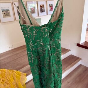 Green Lace Dress